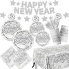 New Years Eve Party Supplies 2025 Happy New Year Banner