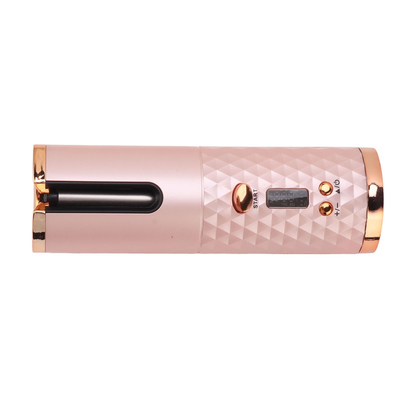 Cordless Automatic Hair Curler Fast Heating USB Rechargeable Portable Curling