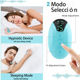 Instrumento para dormir Dispositivo de Ayuda para Dormir, Neurocontrol para Ansiedad, Neurocontrol Dispositivo para Ansiedad, Relief Dispositivo anti-ansiedad (azul)