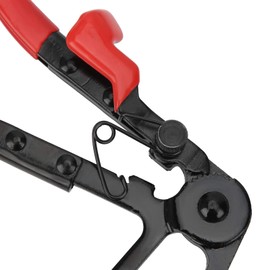 Hose Clamp Pliers, Strict Quality Control Special Black Appearance Alloy Steel Material Bendable Throat Tube Clamps for Clamps Removal Tool