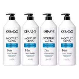 Kerassis 케라시스 모이스춰 클리닉 샴푸, 980ml, 4개 Kerasis Moisture Clinic Shampoo, 980ml, 4 Pieces