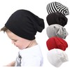 DRESHOW 5 Pack Unisex Baby Hats For Kids Cotton Skull