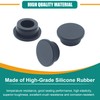 110PCS Silicone Rubber Plugs for Round Holes Assorted Sizes T-Shape
