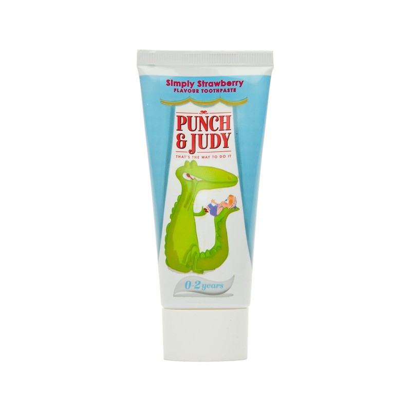 Punch & Judy Kids Toothpaste - Baby Strawberry Flavour, 0-2