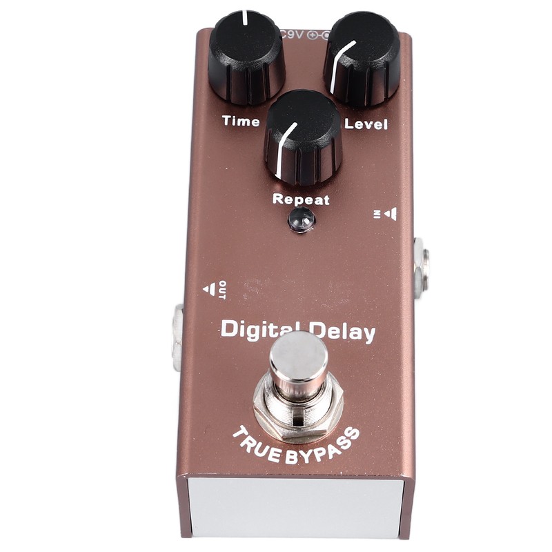 Electric Guitar Effect Pedal Single Type Accurate Adjustment Aluminum Alloy