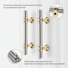 Rergy 10 Pack Brushed Nickel Cabinet Pulls Kitchen Cabinet Handles,