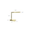S H Lighting L-Shape LED Desk Lamp, with USB Port
