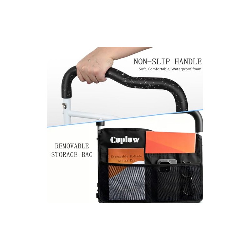 Cupluw Bed Rails for Elderly Adults Safety, Upgraded Extra Wide
