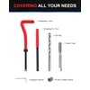 Kolvoii UNC5/16-18 Thread Repair Kit, SAE Helicoil Thread Repair Kit