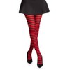Romartex Colourful tights with stripes, red