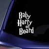 Baby Draco On Board Sticker Decal Notebook Car Laptop 5.5"