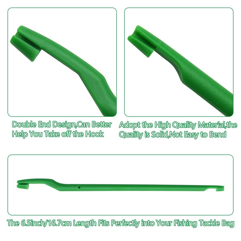 BB Hapeayou Easy Fish Hook Remover Tool 10pcs Fishing Disgorger