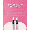 Pinceles De Silicón Doble Para Uñas Paquete Con 5 Piezas