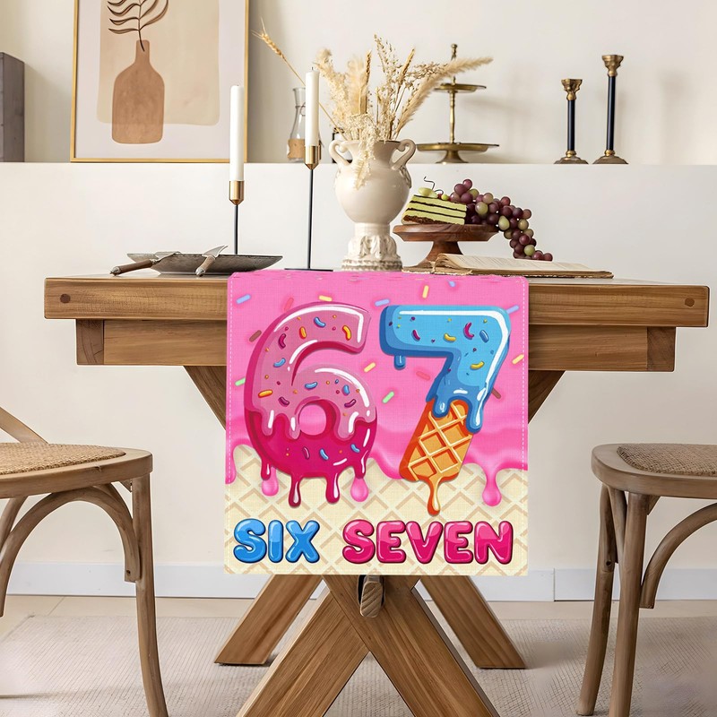 Heyfary 6 7 Bithday Party Decorations I was 6 Now