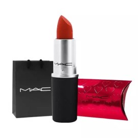 Maek 맥 파우더 키스 립스틱 3g/폴인러브/만다린오/멀잇오버/디보투더칠리 [만다린 오] MAC Powder Kiss Lipstick 3g/ Fall In Love/ Mandarin O/ Melt Over/ Devoted to Chili [Mandarin O]