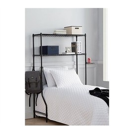 DormCo Over The Bed Shelf Supreme - Suprima® Adjustable Shelving - Black