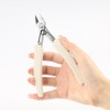 GlamorDove Hair Extension Pliers with Silicone Handle Anti-slip Keratin Bond
