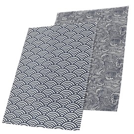 Alipis 2pcs Japanese Pattern Rectangle Table Cloths Retro Dining Covers for Parties and Picnics Easy to Clean for Home Decor