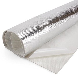 Design Engineering 010400 Heat Screen 36" x 40" Adhesive Aluminized Mylar Radiant Matting (10 sq. ft.)
