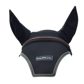 EquiFit Ear Bonnet Logo Oversized Green