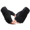 BLACKHAWK Half Finger Tactical Gloves S.O.L.A.G Type Repreica Black (XL)