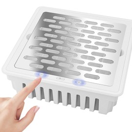 wenxintek Dust Collector for Nails,Built-in Desktop Nail Vacuum Cleaner,Powerful Suction Dust Fan,Adjustable Speed,Professional Dust Collector for Nails Tech Acrylic Gel Polishing Manicure Pedicure