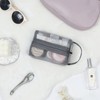 BLULILY Clear Travel Makeup Bag For Case Clear Travel Toiletry