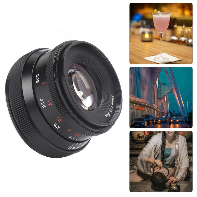 7Artisans 35mm F1.2 II Large Aperture Lens for Canon EOS