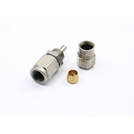 Autobahn88 Stainless Steel Brake Swivel Hose End Fitting - M10 P1.25 Swivel Female to AN3 Female