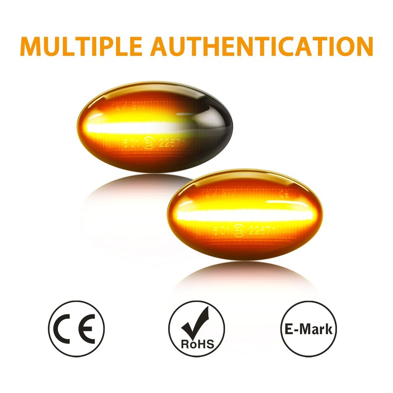 TECTICO Side Indicator Side Marker Light Indicator Light Indicator Compatible