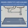 URMONA Under Sink Mat for Kitchen Waterproof, 40" x 22"