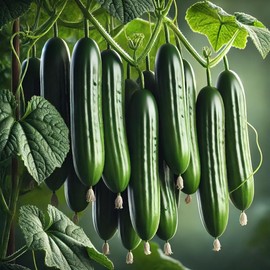 22Day Seeds: Seeds Cucumber Chinese Wonder Open-Pollinated / 60 Days/Non GMO/Heirloom