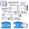 2PCS ECG 7 Step Ruler, Plastic Ruler for ECG/EKG Interpretation,