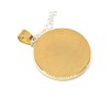Solid Pendant Rugby Coin Gift Idea plus a Sterling Silver