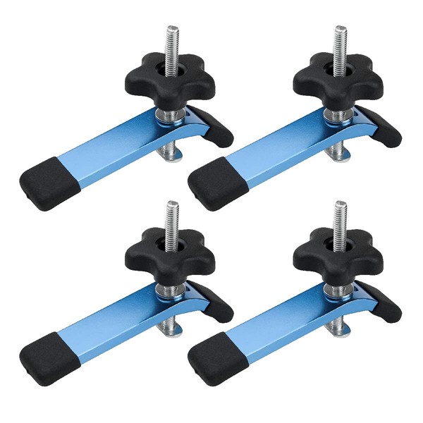 POWERTEC 71168-P2 T-Track Hold Down Clamp, 5-1/2” L x 1-1/8”