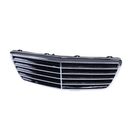TopAlpha Chrome Front Grille w/ Insert Assembly For Benz W210 E Class 00-02 E320 E430