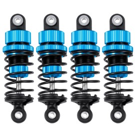 QUPA AM STORE 1/10 55mm Oil Shock Absorber Kit for Tamiya TT02 On Road Car Upgrades Replace Parts