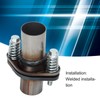 Exhaust Flange Repair Kit, High Temperature Resistant Exhaust Spherical Joint