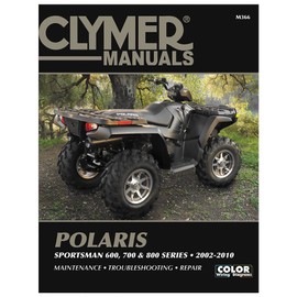 CLYMER MANUAL POLARIS, Manufacturer: CLYMER, Manufacturer Part Number: M366-AD, Stock Photo - Actual parts may vary.