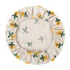 Reusable Bowl Covers for Bread Proofing Baking Embroidered Daisy Linen