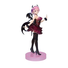 Banpresto Ram Re:Zero -Starting Life in Another World- Espresto-Clear&Dressy, Special Color Ver. 22 cm, BP89696P Multicolor, Optimal Collectible Figure for Anime Fans