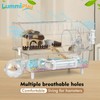 8 in 1 Acrylic Hamster Cage with all accessories,2-Layer Hamster
