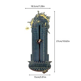 Feliciay Christmas Advent Calendar 2023, Christmas Countdown Advent Calendar, 24 Days Christmas Die Hard Countdown Calendar, Hans Gruber Calendar for Funny Xmas Gifts Desktop Offices Decor(blue)