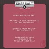 CHEF SALT Himalayan Pink Salt 3lb Fine Grain, Pack of