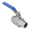 Ball Valve Female Male Thread 3/4in Stainless Steel Good Sealing