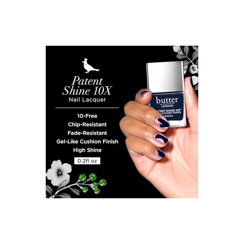 Patent Shine 10X Nail Lacquer - Brolly by Butter London