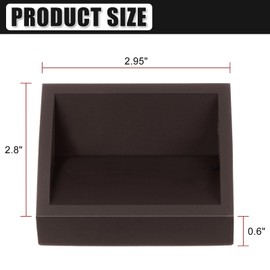 Bed Stopper & Wheel Stopper - Brown Furniture Stopper Furniture Caster Cups to Fits fit All Wheels of Sofas,Chairs,Beds- Solid Silicone Furniture Cups to Prevents Scratches（8 Pack）