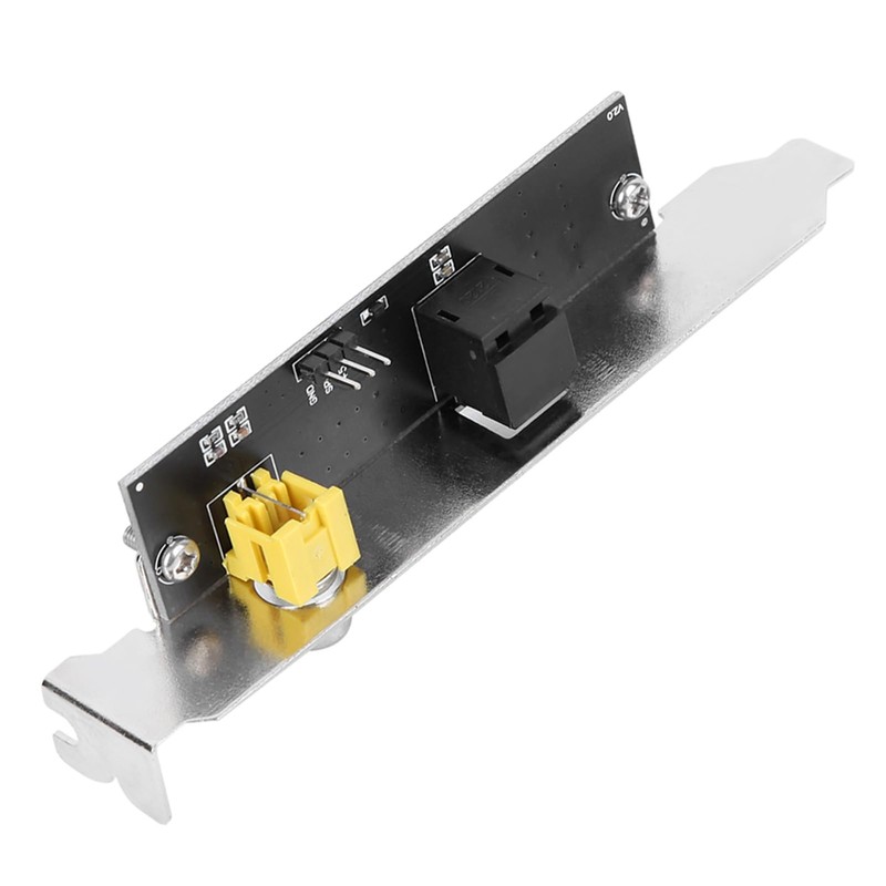 Akozon OutPlate Cable Bracket OutPlate Cable Bracket SPDIF Optical Electrical