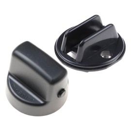 Lgnition Key Knob Push Turn Switch & Insert Set Replacement for 2007-2015 Mazda CX-9 2006-2007 Mazda 6 2007-2011 CX7 |D461-66-141A-02 D6Y1-76-142 D46166141A02 - Keyless Ignition Start Knob Handle