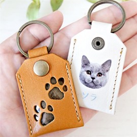 Fokmuaex 1pcs Pet Memorial Keychain Pendant - Square Locket for Pet Hair and Photo Holder, Creative Present for Girlfriend Boyfriend